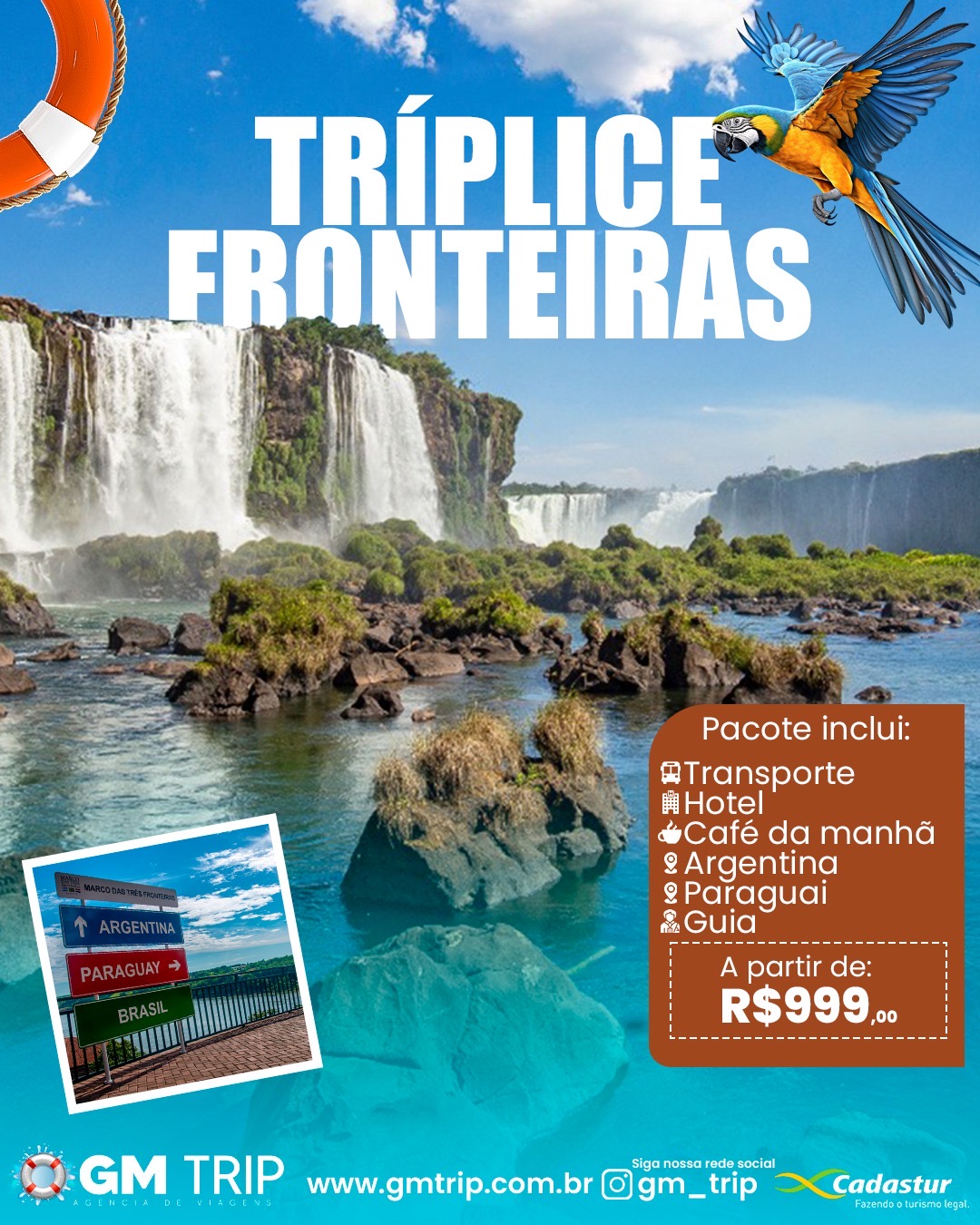 TRIPLÍCE FRONTEIRAS - FERIADO MAIO